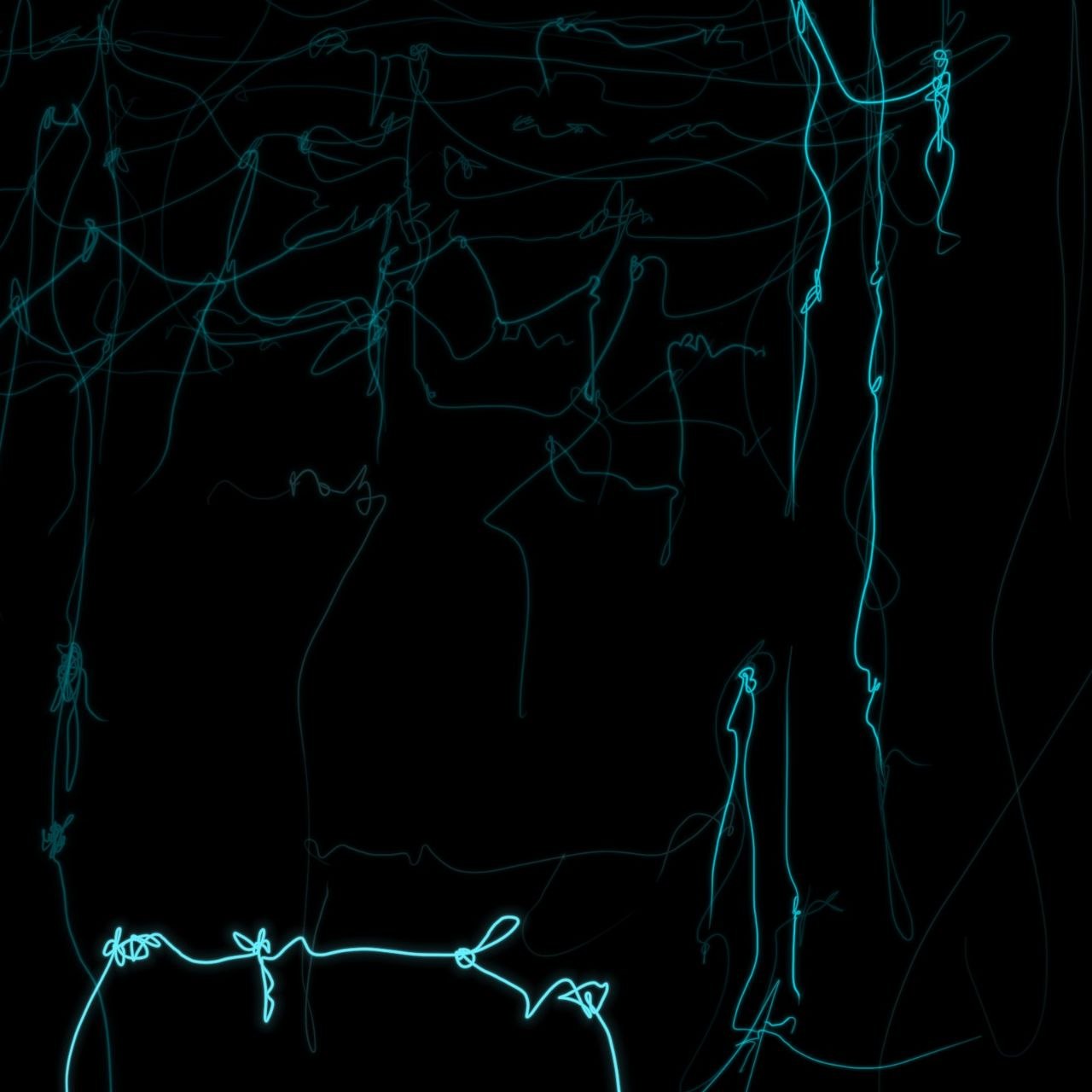 Scritti digitali 1 — Partitura calligrafica e sutura digitale, 2024