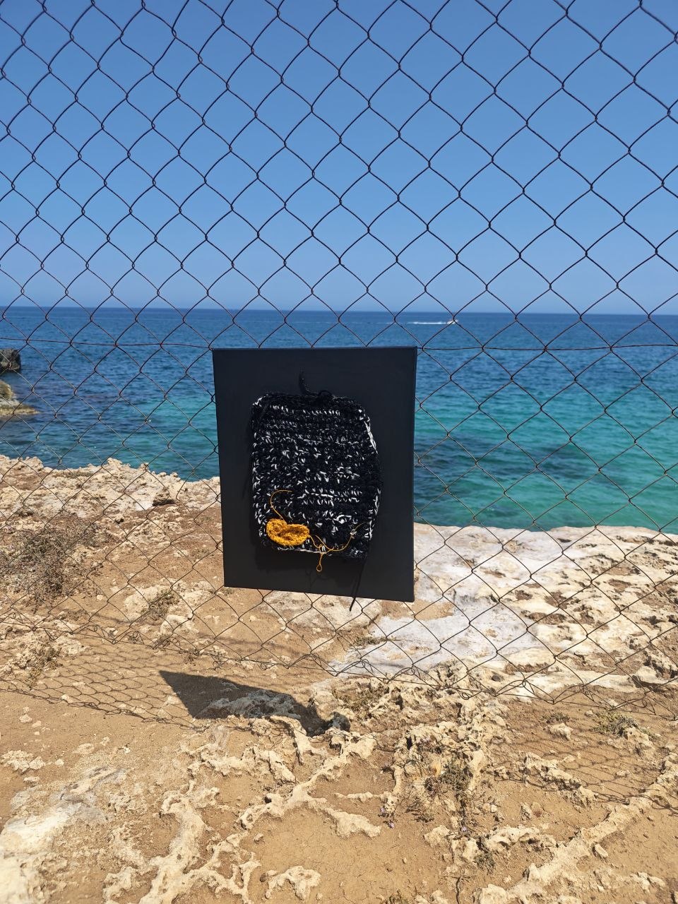 Notturno di Salgemma — Installazione fronte mare al crepuscolo, 2024